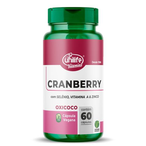 Cranberry 60 cápsulas 500mg Unilife Cranberry 60 cápsulas 500mg Unilife