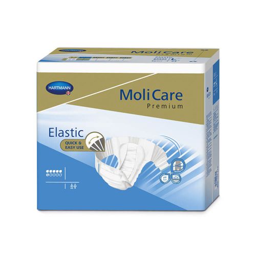 Fralda Adulto MoliCare Elastic Premium 6D Extra Plus - Hartmann G (30 unidades)