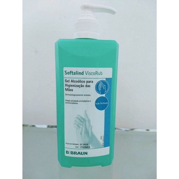 Álcool Gel Softalind ViscoRub 1000ml - BBraun Álcool Gel Softalind ViscoRub 1000ml - BBraun