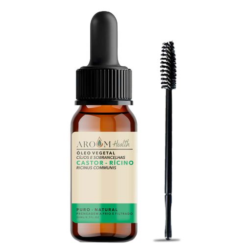Óleo vegetal de Rícino Cílios e Sobrancelhas 20 ml Óleo vegetal de Rícino Cílios e Sobrancelhas 20 ml