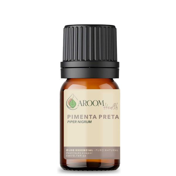 Óleo essencial puro de Pimenta Preta – 5 ml