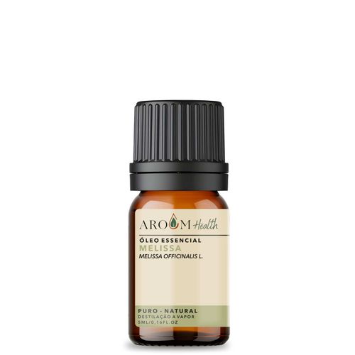 Óleo Essencial Melissa  puro - 5 ml Aroom Health