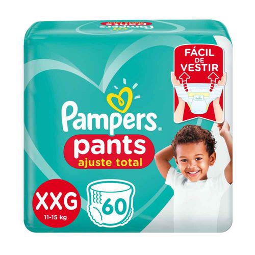 Kit 2 Fraldas Confortsec Pants Bag ”Xxg” Pampers Simples Pc 60 Unidades cada Kit 2 Fraldas Confortsec Pants Bag ”Xxg” Pampers Simples Pc 60 Unidades cada