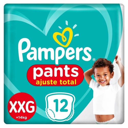 Kit 2 Fraldas Confortsec Pants Pacotao ”Xxg” Pampers Simples Pc12 Unidades cada