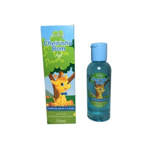 Halley Colônia Cheirinho Bom Azul 120ml Halley Colônia Cheirinho Bom Azul 120ml