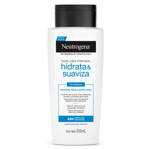 Hidratante Corporal Neutrogena Body Care Intensive Hidrata&suaviza 200ml