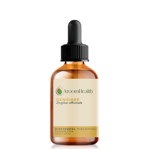 Óleo vegetal puro natural de Gengibre - 50 ml