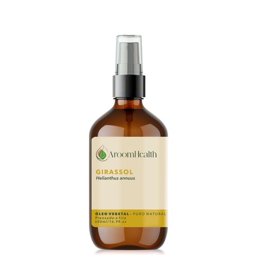 Óleo vegetal puro vegetal de Girassol   - 500 ml