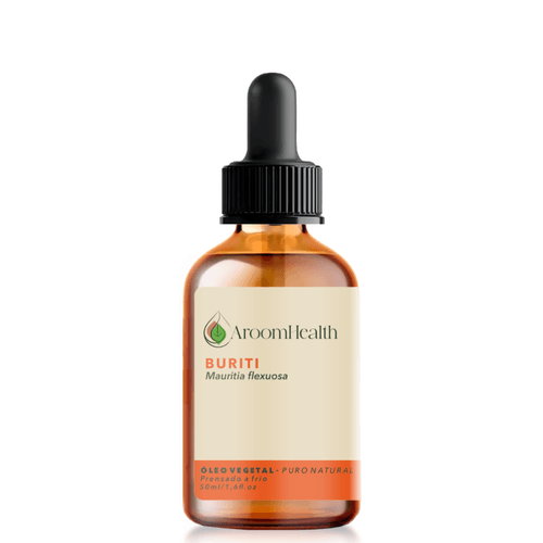 Óleo vegetal puro natural de Buriti - 50 ml