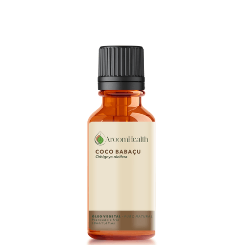 Óleo vegetal puro natural Coco Babaçu - 30 ml