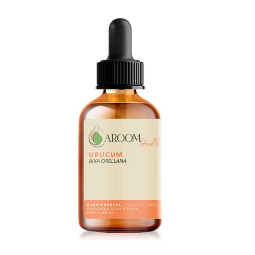 Óleo vegetal puro natural de Urucum - 50 ml