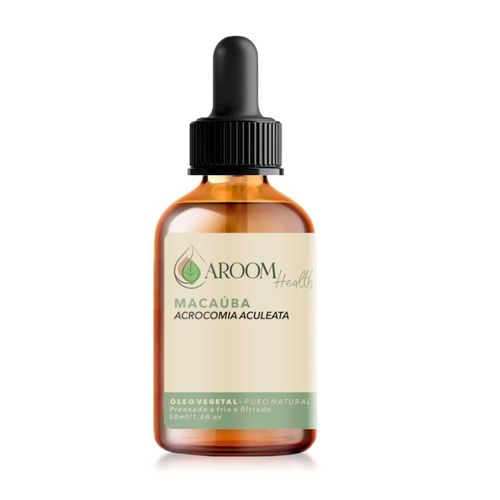 Óleo vegetal puro natural de Macaúba - 50 ml