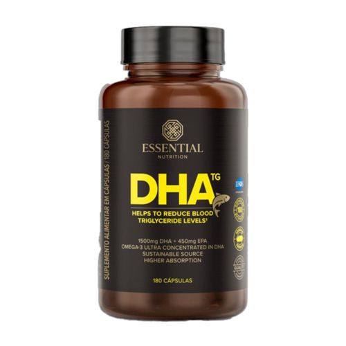 DHA TG Essential Nutrition 180 Cápsulas