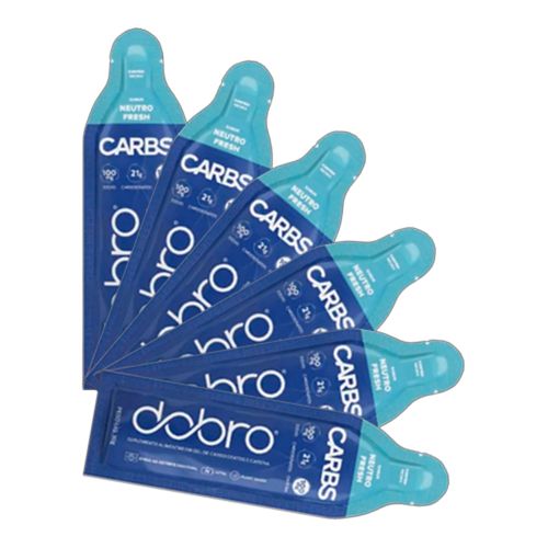 Kit 6X: Carbs Gel Neutro Fresh com Cafeína Dobro 30g