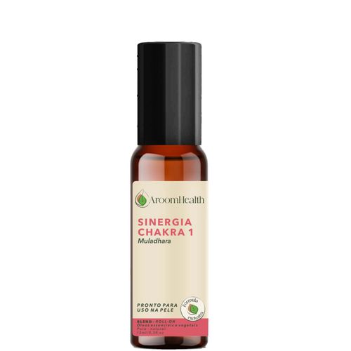 Sinergia Chakra 1 Muladhara Roll- on 10ml - Fórmula Exclusiva Sinergia Chakra 1 Muladhara Roll- on 10ml - Fórmula Exclusiva