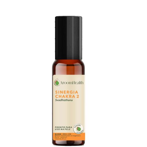 Sinergia Chakra 2 Svadhisthana roll- on 10ml- Fórmula Exclusiva