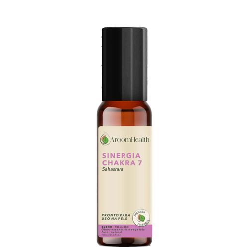 Sinergia Chakra 7 Sahasrara Roll- on 10ml- Fórmula Exclusiva Sinergia Chakra 7 Sahasrara Roll- on 10ml- Fórmula Exclusiva