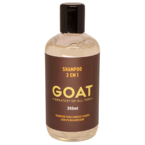 Shampoo 2 em 1 GOAT - Cabelo e Barba Ph Balanceado 250mL Caballeros Shampoo 2 em 1 GOAT - Cabelo e Barba Ph Balanceado 250mL Caballeros
