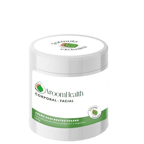 Creme base neutro vegano facial e corporal - 500 g Fórmula exclusiva Creme base neutro vegano facial e corporal - 500 g Fórmula exclusiva