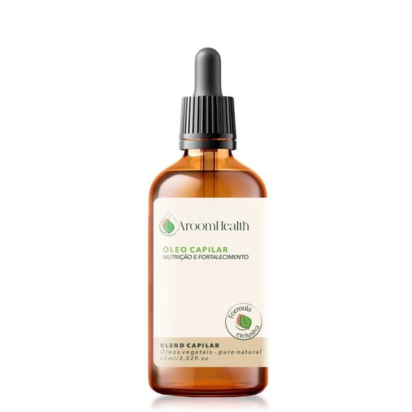 Blend de óleos capilares Nutrição e Fortalecimento – 60ml Fórmula Exclusiva