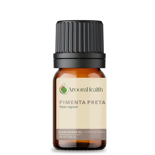 Óleo essencial puro natural de Pimenta Preta – 5 ml