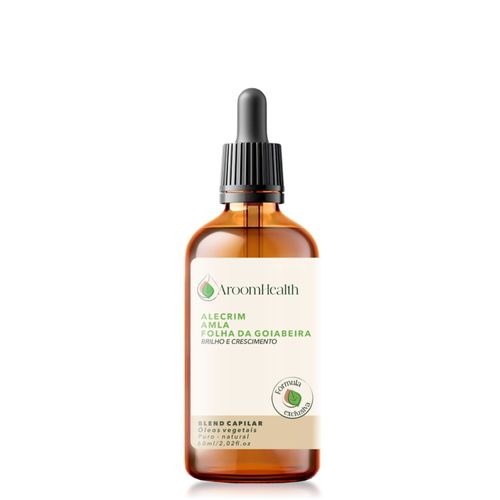 Blend de óleos Capilares Brilho e Crescimento - 60 ml Fórmula Exclusiva Blend de óleos Capilares Brilho e Crescimento - 60 ml Fórmula Exclusiva