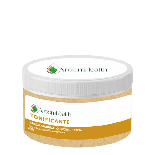 Argila multifuncional Cabelo - Corpo - Rosto - cor Amarela 200g