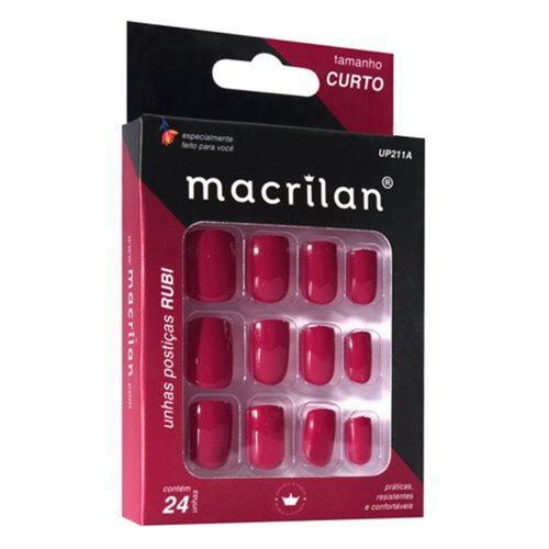 Unhas Macrilan UP211A Rubi Unhas Macrilan UP211A Rubi
