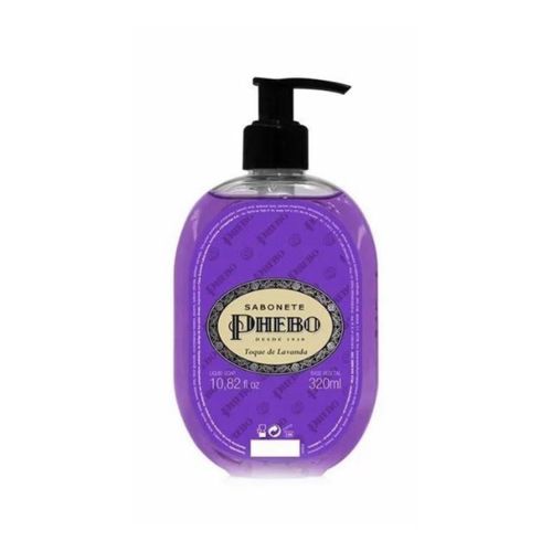 Kit c/9 Sabonete Liquido Phebo Odor De Rosas 320ml Toque De Lavanda