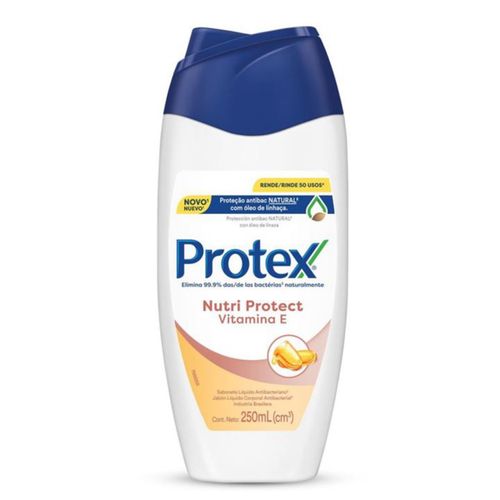 Kit c/9 Sabonete Liquido Protex 250ml Vitamina E Kit c/9 Sabonete Liquido Protex 250ml Vitamina E