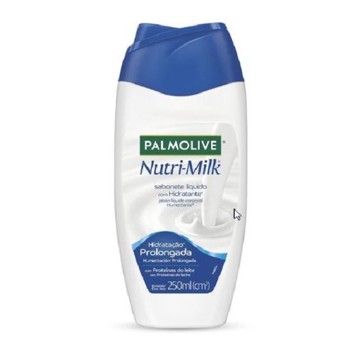 Kit c/9 Sabonete Liquido Palmolive 250ml Nutrilmilk