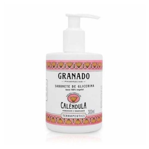 Kit c/9 Sabonete Líquido Granado Terrapeutics 300ml Calêndula