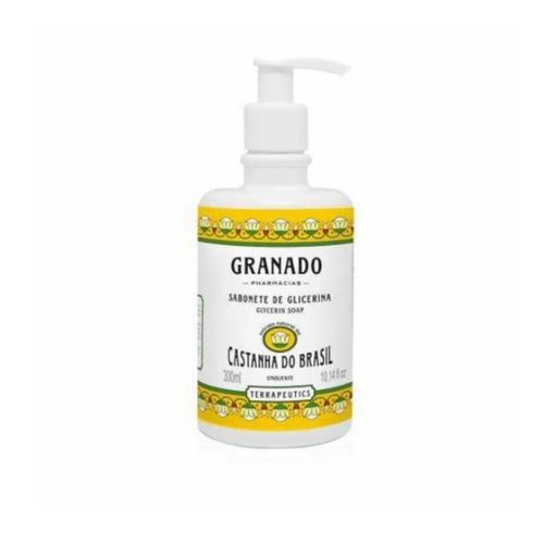 Kit c/9 Sabonete Líquido Granado Terrapeutics 300ml Castanha Brasil