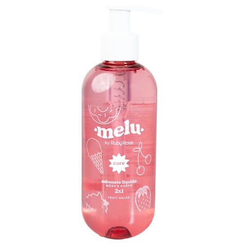 Kit c/9 Sabonete Liquido Corporal Fruit Salad RR4002/1 - Melu Kit c/9 Sabonete Liquido Corporal Fruit Salad RR4002/1 - Melu