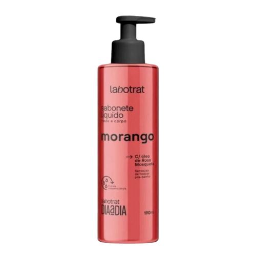 Kit c/9 Sabonete Corporal Morango Dia A Dia 190ml Labotrat