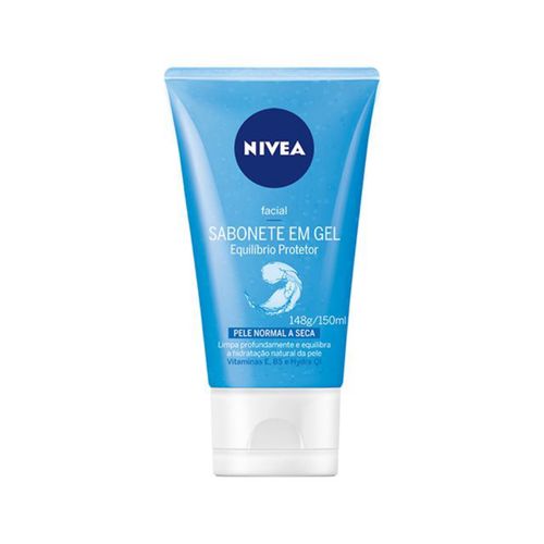 Kit c/9 Nivea Sabonete Em Gel Facial Equilíbrio Nutritivo Com 150ml Kit c/9 Nivea Sabonete Em Gel Facial Equilíbrio Nutritivo Com 150ml