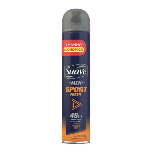 Kit c/4 Unidades de Desodorante Suave Aero Men Sport 200ml