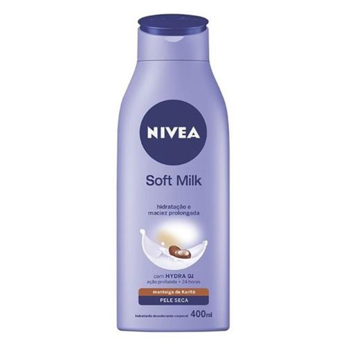 Kit c/2 Unidades de Hidratante Desodorante Soft Milk 400ml Kit c/2 Unidades de Hidratante Desodorante Soft Milk 400ml