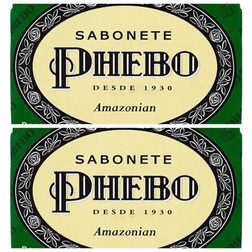 Kit c/2 Sabonetes Phebo Amazonian 90g