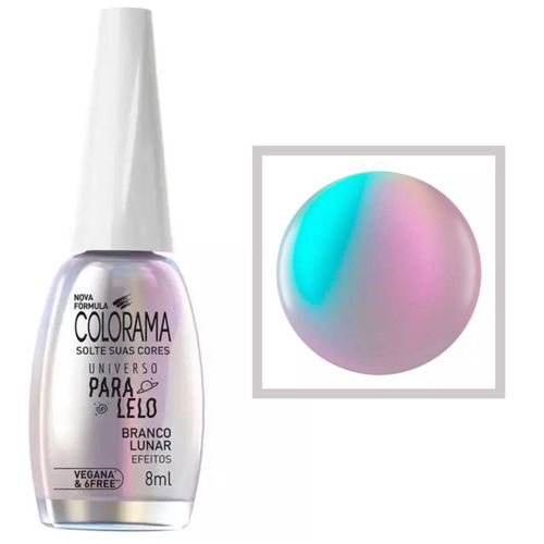 Kit c/2 Esmalte Colorama Universo ParaLelo Branco Lunar