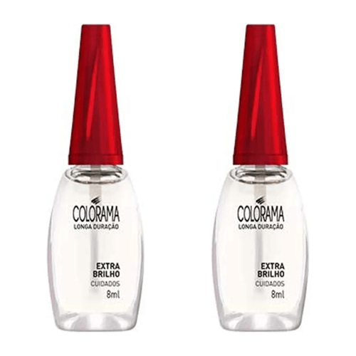 Kit c/2 Bases Colorama Extra Brilho 8ml Kit c/2 Bases Colorama Extra Brilho 8ml