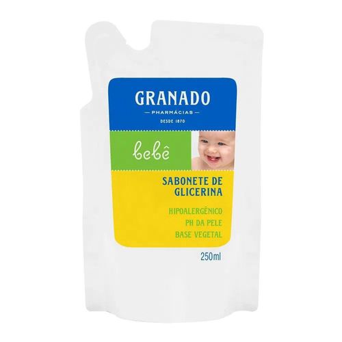 Kit c/2 Sabonete Líquido Infantil Granado Bebê Refil 250ml Tradicional