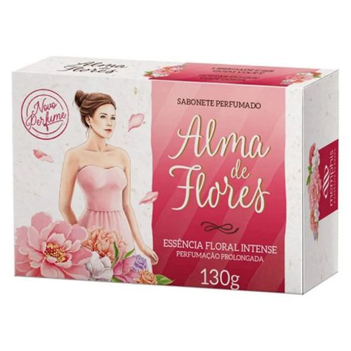 Kit c/2 Sabonete Alma De Flores 130g Intense