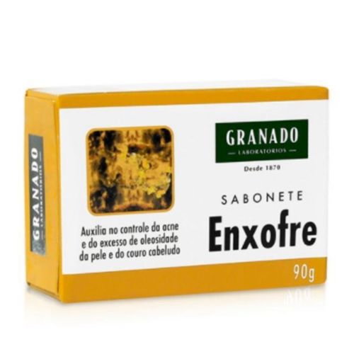 Kit c/2 Sabonetes Granado Enxofre Coco Sulfuroso ou Lanolina 90g