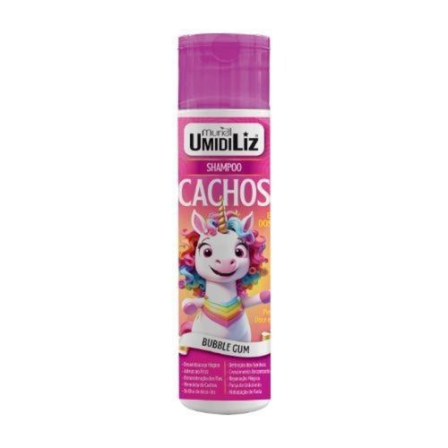 Shampoo Cachos Muriel Umidiliz Bubble Gum 300ml Shampoo Cachos Muriel Umidiliz Bubble Gum 300ml