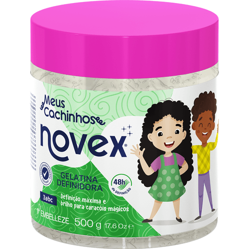 Novex Meus Cachinhos Gelatina Definição 500g Novex Meus Cachinhos Gelatina Definição 500g