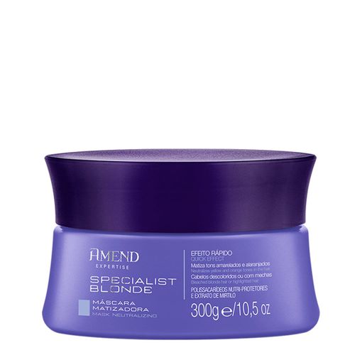 Kit c/2 Máscara Matizadora Specialist Blonde Expertise 300g Amend