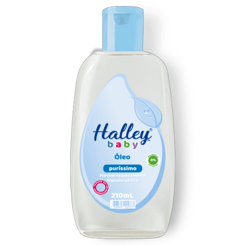 Óleo Infantil Halley Baby Azul Puríssimo 210ml