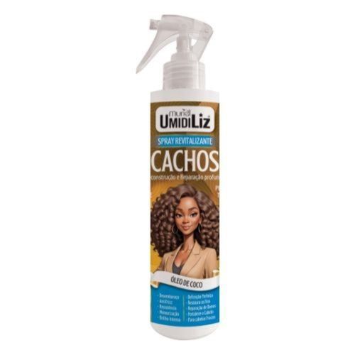 Spray Finalizador Muriel Umidiliz Revitalizante De Cacho Óleo Coco 250ml Spray Finalizador Muriel Umidiliz Revitalizante De Cacho Óleo Coco 250ml