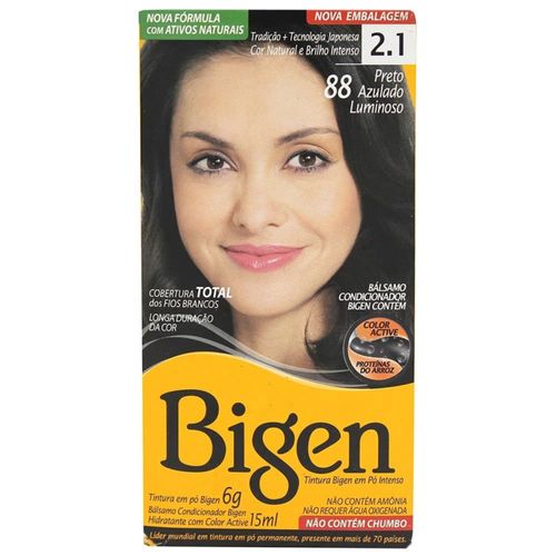 Tintura Bigen N 88 Preto Azulado Luminoso Tintura Bigen N 88 Preto Azulado Luminoso